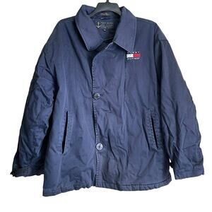 Tommy Hilfiger Vintage Authentic Seafaring Coat Size XL - Padded Coach Jacket